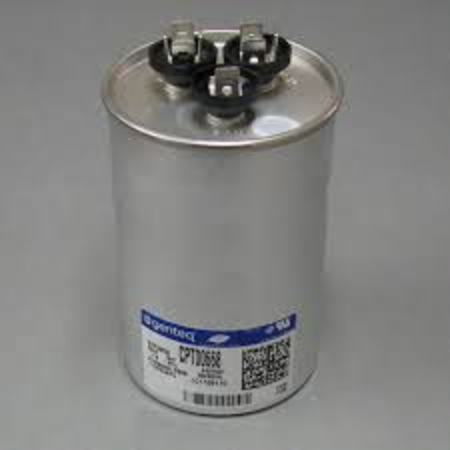 Trane Cpt00668 Capacitor; Dual, 440V,  CPT00668